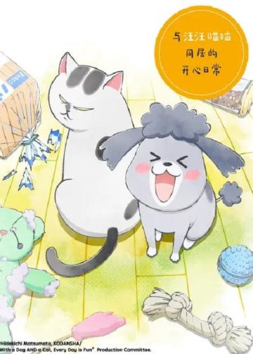 养狗与猫每天都很开心